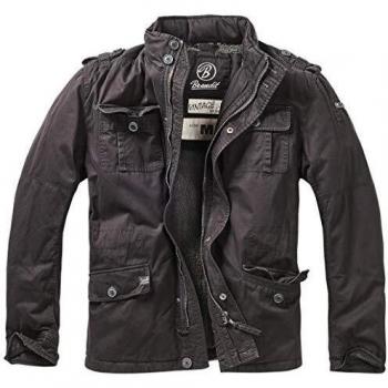 Brandit Britannia Winter Jacket - Black - 5XL