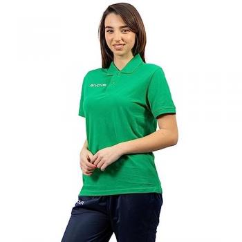 Givova Summer Cotton Pique Polo Shirt - Green - 2XL
