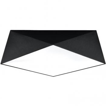 Aplique de techo HEXA 45 negro E27 LEDBOX