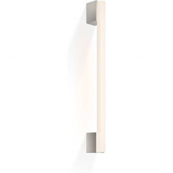 Aplique de pared Decor Walther Omega 20, níquel satinado, sin bombilla