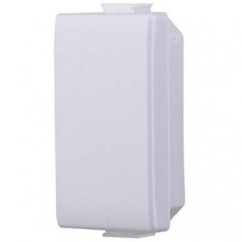Copritasti Falso Polo 1P Blanco Compatible con BTicino Matix - Confección de 2 Piezas