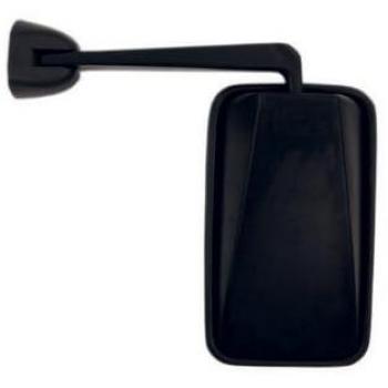 Retrovisor Alkar 9245095 - Espejo retrovisor exterior para automóvil, diseño compatible, ajuste manual, acabado en negro, incluye soporte de montaje