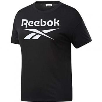 Reebok Wor Sup Bl tee Camiseta, Mujer, Negro, S