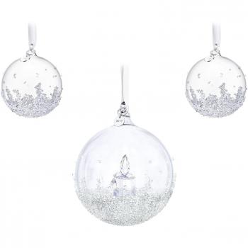 Swarovski Weihnachtskugel Set Figura Decorativa, Cristal, 13 x 11 x 11 cm, 3 Unidades