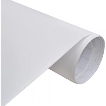 Láminas para coches Día y Noche 2 uds blanco mate 100x150 cm