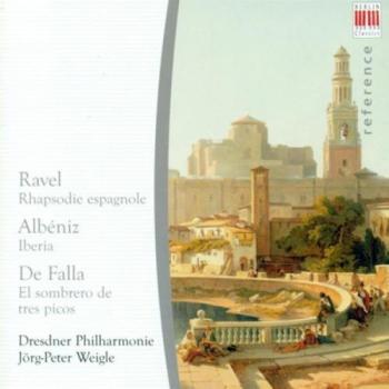 Ravel: Rhapsodie espagnole; Albéniz: Iberia; De Falla: El sombrero de tres picos