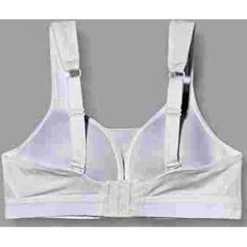 Odlo Women's Padded High Support Sports Bra - White - Size 70E
