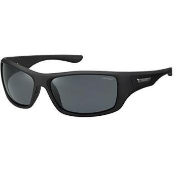 Polaroid Men's PLD 7013/S M9 Sunglasses, Black, 63