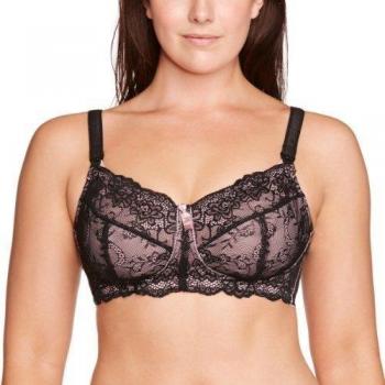 HotMilk Chic Bra-Sujetador premamá Mujer,    Noir