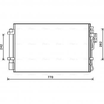 Condensador, aire acondicionado AVA COOLING KA5157D / PRASCO KA5157D - Tipo: Condensador de aire acondicionado; Compatibilidad: Modelos específicos de sistemas de climatización; Eficiencia energética: Alta