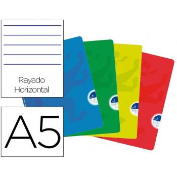 Libreta escolar Oxford Openflex tapa flexible con papel Optik de alta calidad, 48 hojas tamaño Din A5 y rayado horizontal en colores surtidos