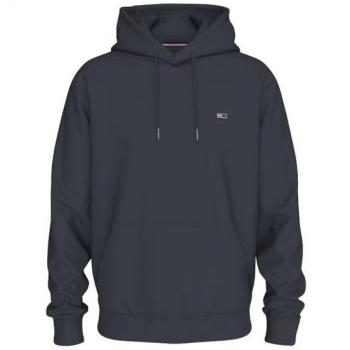 Tommy Jeans Regular Fit Flag Hoodie - Dark Night Navy - Men's XL Sweatshirt