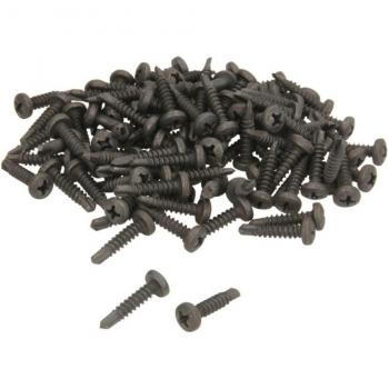 Tornillo para chapa ROMIX C60163, 10 piezas, acero inoxidable, cabeza hexagonal, rosca completa, longitud de 30 mm