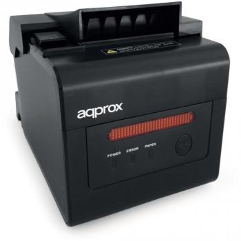 Approx appPOS80WIFI+LAN Impresora Térmica de Tickets y Recibos - Resolución 203dpi - Velocidad 300mm/s - Ancho papel 58 y 80mm - Conectividad USB