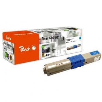 Toner Peach Cian Compatible OKI 44469706 - 2000 Páginas para Modelos OKI MC 562 DNW, C 310 DN, C 330 DN, C 331 DN, C 510 DN,