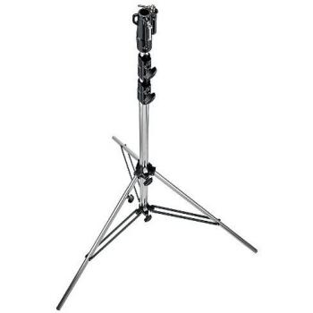 Trípode neumático Manfrotto 126CSUAC (8.3 kg, Acero, Cromado)