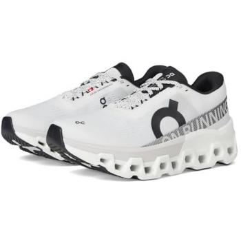 Zapatillas de running ON Cloudmonster 2 mujer blanco/negro/rosa 38.5 EU
