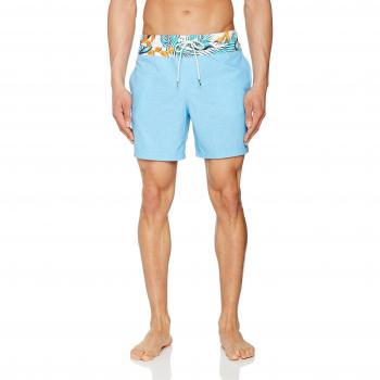 Quiksilver de hombre inlayvolley17 Bañador para hombre, hombre, Inlayvolley17, Bonnie Blue, large