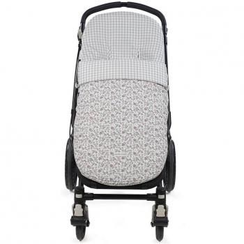 Saco para Silla de Paseo Delia Rosa de Entretiempo Pasito a Pasito
