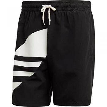 adidas Big Trefoil SWM Bañador, Hombre, Negro