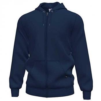 Chaqueta con capucha Joma Jungle para hombre, color marino, con cremallera y talla S