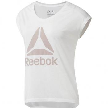 Reebok Wor Supremium 2.0 T Camiseta, Mujer, Blanco, M