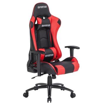 Silla Gaming GSEAT-22 Infiniton Reclinable 150º Altura Ajustable Rojo/Negro