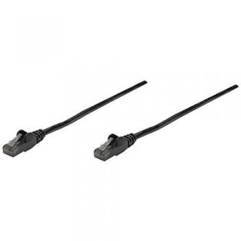 Cable de red Intellinet Cat6 UTP Negro 3.0 metros