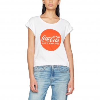 Urban Classic Women's T-Shirt with Coca-Cola Round Logo
