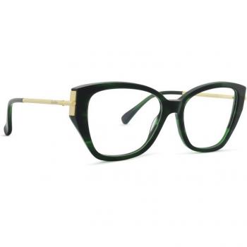 Max Mara MM 5117 Green Optical Frame, Stylish and Versatile, Female, Size: 55 MM