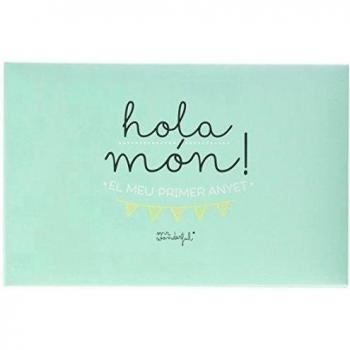 Mr.Wonderful - Álbum para bebé ¡Hola mundo! Mi primer añito con contenido en Catalán