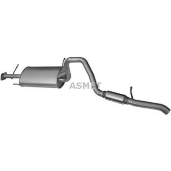 Silenciador trasero ASMET 25.006 para Suzuki Grand Vitara 1 SUV