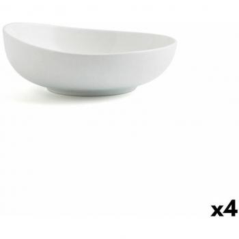 Bol Ariane Vital Coupe Cerámica Blanco Ø 18 cm (4 Unidades)