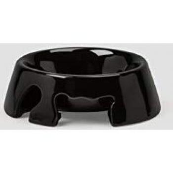 United Pets CD00185NE Comedero para Gatos, Negro