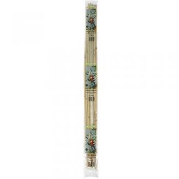 Varilla de Bambú 120 cm Diámetro 10-12 mm - Pack de 4 Tutores Verdemax