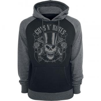 Guns N' Roses Skull And Pistols Sudadera con capucha negro/gris S