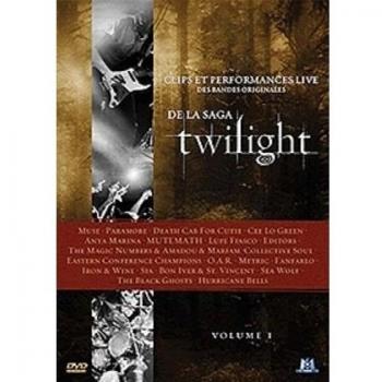 Clips et performances live des bandes originales de la saga Twilight - Volume I [Francia] [DVD]