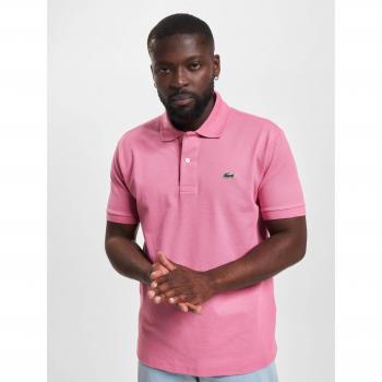 Lacoste Classic Fit L.12.12 Men's Short Sleeve Polo Shirt - Reseda Pink - Size M