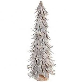 Árbol de Navidad DKD Home Decor Gris Natural Abedul 35 x 35 x 96 cm