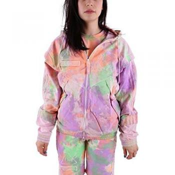 adidas Men's Pharrell Williams Hu Holi Windbreaker Jacket, Multicolor/White, L