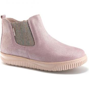 Botas Niña Pablosky de Piel Rosa/Lila 415776 con cremallera