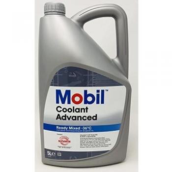 Anticongelante Refrigerante Motor Avanzado - Mobil Coolant Advanced Ready Mixed -36ºC, 5 litros