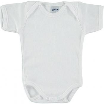 Basicos Babidu pack de 2 bodys cuello americano manga corta