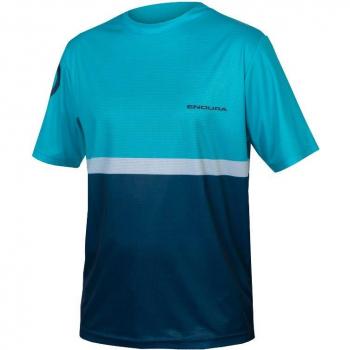 Maillot Endura SingleTrack Core II Manga Corta Azul - S
