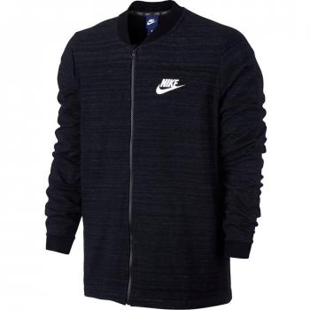 Nike M Nsw Av15 Jkt Knit Chaqueta, Hombre, Negro