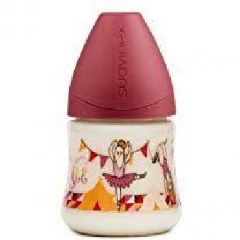 Suavinex 303938 - Biberón 150ml, color rosa