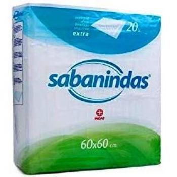 SABANINDAS 60X60 MED BOLSA 20 UNID
