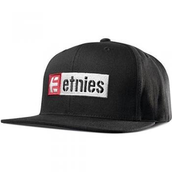 Etnies Snapback Cap ~ Corp Box Mix negro