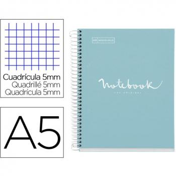 Cuaderno Miquelrius Emotions A5 80 hojas 90g/m2 - Pack de 5