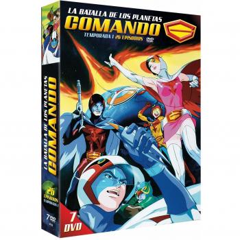 Comando G - La Batalla de los Planetas Serie Completa 7 DVDs 1978 Battle of the Planets